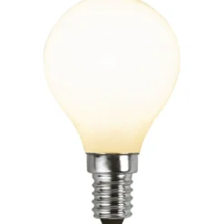 LED-lamppu Star Trading Opaque Filament RA 90 375-14-3, Ø45x78mm, E14, P45, 5W, 2700K, 450lm