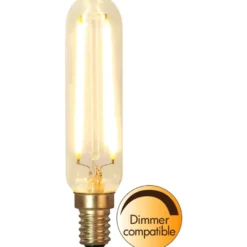 LED-lamppu Star Trading Soft Glow 352-44-1, Ø25x115mm, E14, kirkas, 2.5W, 2200K, 150lm
