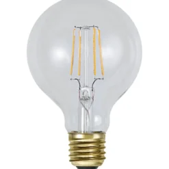 LED-lamppu Star Trading Soft Glow 352-50-1, Ø80x135mm, E27, kirkas, 1.6W, 2100K, 140lm