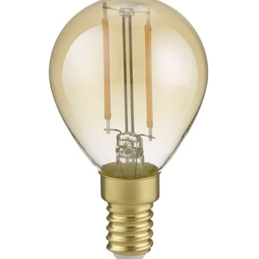 LED-lamppu Trio E14, filament, vakio, 2W, 225lm, 2700K, ruskea
