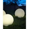 LED-maapiikkivalaisin aurinkokennolla House Nordic Lifton, ø25cm, valkoinen