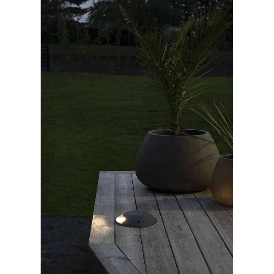 LED-maavalaisin Konstsmide 7880-370, Ø200mm, antrasiitti, LED, 5W