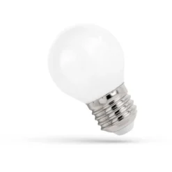 LED-pallolamppu Spectrum E27 1W 230V 2700K