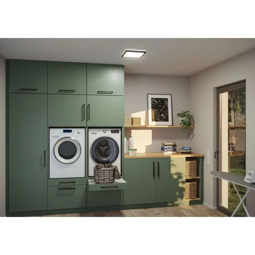 LED-paneeli Paulmann Atria Shine, kulmikas, IP44, 3000-6500K, eri kokoja