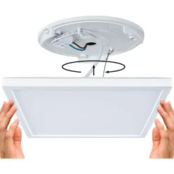 LED-paneeli Paulmann Atria Shine, kulmikas, IP44, 3000-6500K, eri kokoja