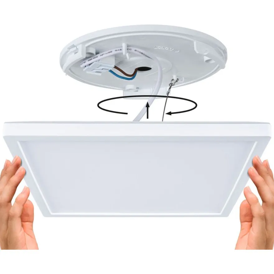LED-paneeli Paulmann Atria Shine, kulmikas, IP44, 3000-6500K, eri kokoja