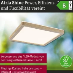LED-paneeli Paulmann Atria Shine, kulmikas, IP44, 3000-6500K, eri kokoja