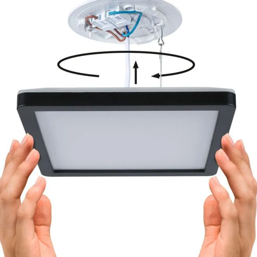 LED-paneeli Paulmann Atria Shine, kulmikas, IP44, 3000-6500K, eri kokoja