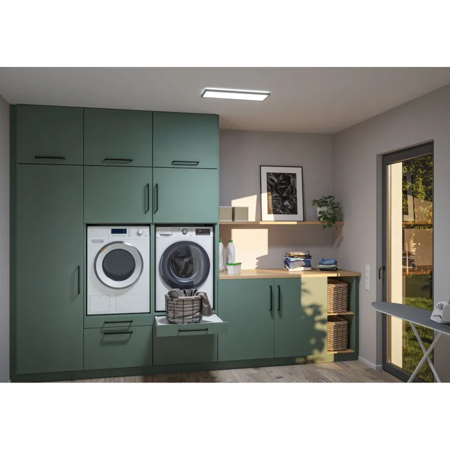 LED-paneeli Paulmann Atria Shine, kulmikas, IP44, 3000-6500K, eri kokoja