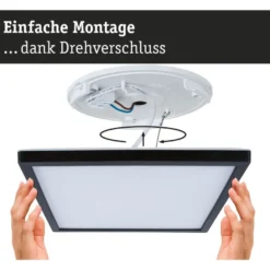 LED-paneeli Paulmann Atria Shine, kulmikas, IP44, 3000-6500K, eri kokoja