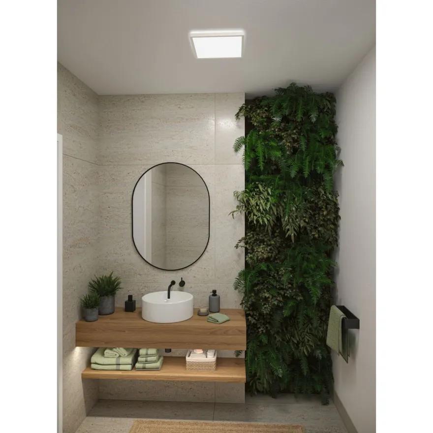 LED-paneeli Paulmann Atria Shine, kulmikas, IP44, 3000-6500K, eri kokoja