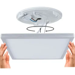 LED-paneeli Paulmann Atria Shine, kulmikas, IP44, 3000-6500K, eri kokoja