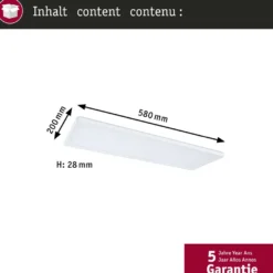 LED-paneeli Paulmann Atria Shine, kulmikas, IP44, 3000-6500K, eri kokoja
