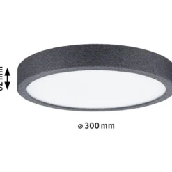 LED-paneeli Paulmann Cosara, IP44, Ø30cm, 15W, 3000K, eri värejä