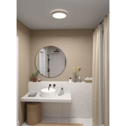 LED-paneeli Paulmann Cosara, IP44, Ø30cm, 15W, 3000K, eri värejä