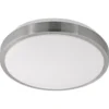 LED-plafondi Eglo Competa 1, Ø245mm, valkoinen, teräs 96032