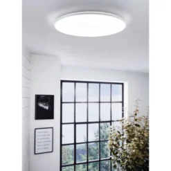 LED-Plafondi Eglo Crespillo, valkoinen, eri kokoja