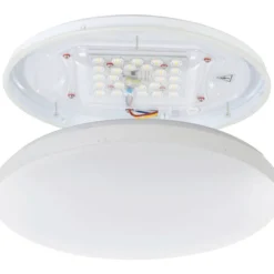 LED-Plafondi Eglo Frania-S, 18W, Ø31cm, 4000K, valkoinen