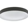 LED-Plafondi Eglo Laurito, Ø49cm, harmaa