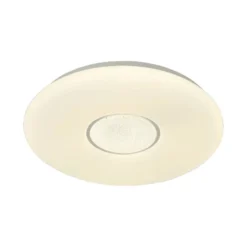 LED-plafondi FocusLight Moon, Ø34cm, 18W, valkoinen