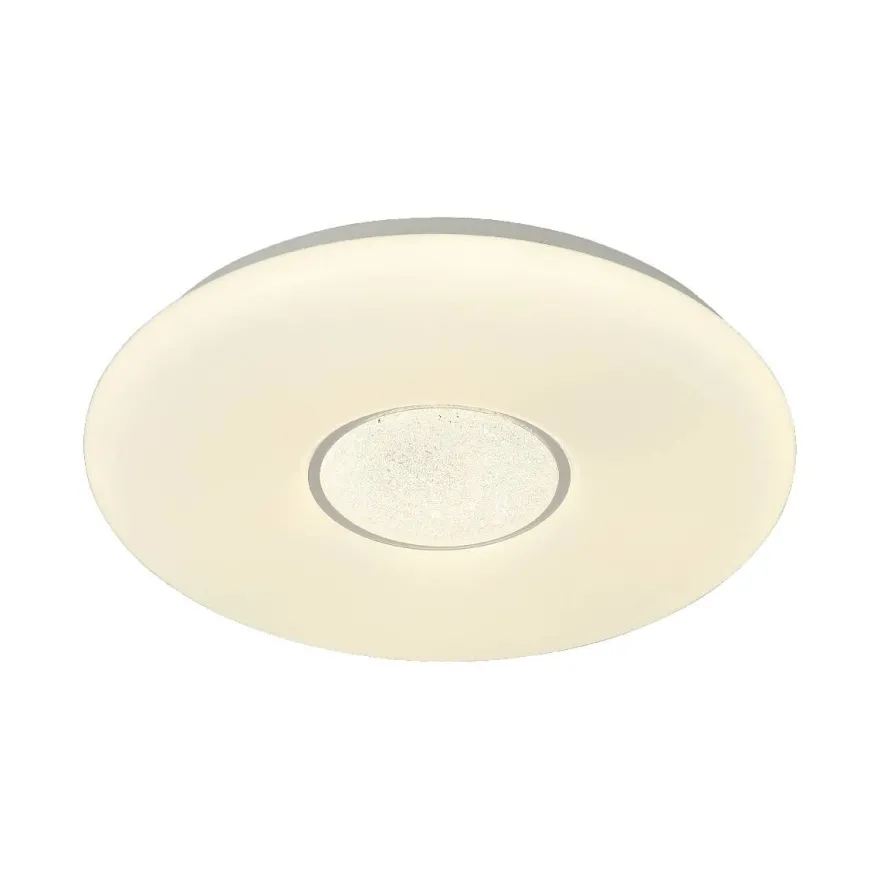 LED-plafondi FocusLight Moon, Ø34cm, 18W, valkoinen