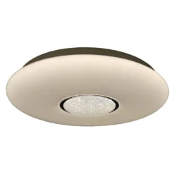 LED-plafondi FocusLight Moon, Ø34cm, 18W, valkoinen