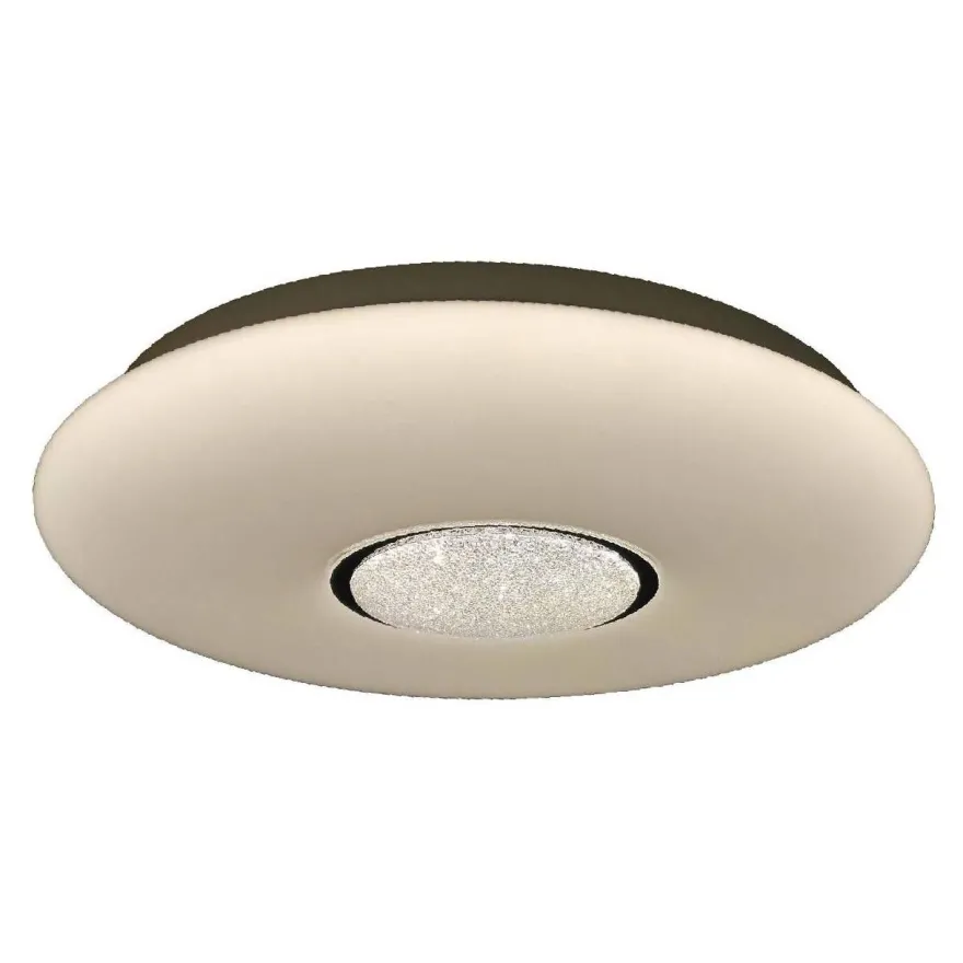 LED-plafondi FocusLight Moon, Ø34cm, 18W, valkoinen