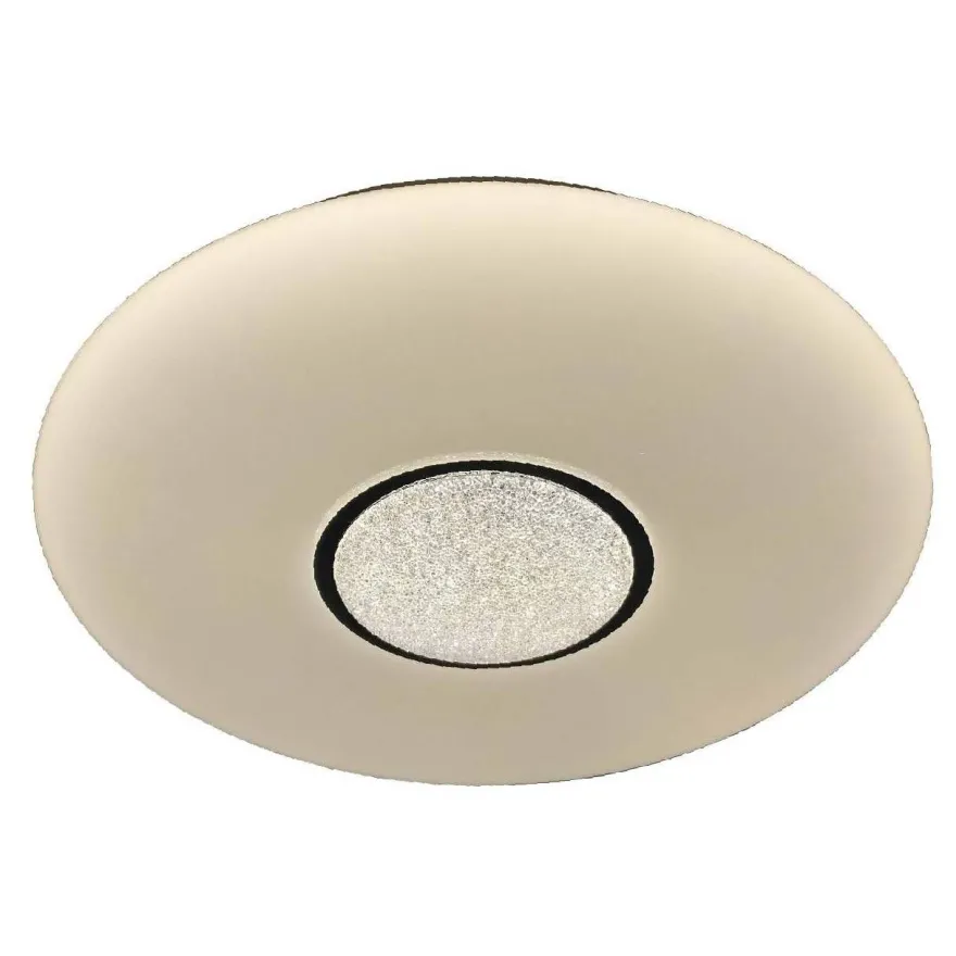 LED-plafondi FocusLight Moon, Ø34cm, 18W, valkoinen