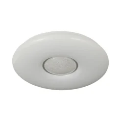 LED-plafondi FocusLight Moon, Ø34cm, 18W, valkoinen