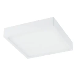 LED-plafondi Globo Alena, 17x17cm, 22W, himmennettävä, valkoinen