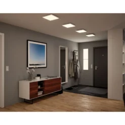 LED-Plafondi Paulmann Velora, 300x300mm, mattavalkoinen