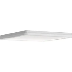 LED-plafondi Trio Camillus, 40x40 cm, valkoinen, IP44