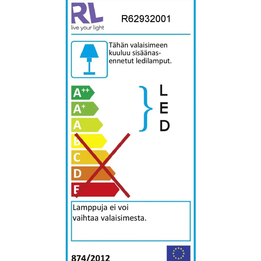 LED-plafondi Trio Camillus, 40x40 cm, valkoinen, IP44