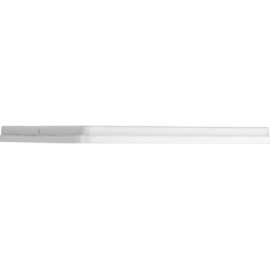 LED-plafondi Trio Camillus, 40x40 cm, valkoinen, IP44