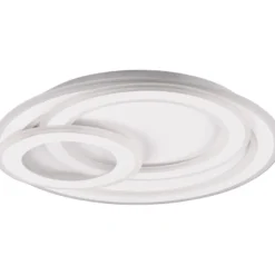 LED-plafondi Trio Mita, Ø50cm, mattavalkoinen