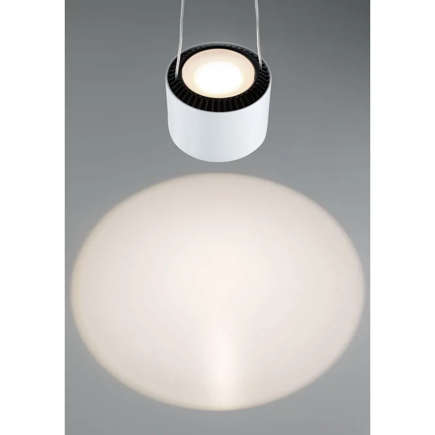 LED-riippuvalaisin kiskoon Paulmann URail Aldan, 2700K, himmennettävä, eri värejä