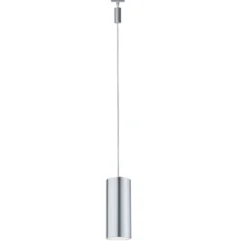 LED-riippuvalaisin Paulmann URail Barrel Ø 85x170 mm mattakromi/alumiini