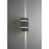 LED-Seinävalaisin Konstsmide Cremona 7998-370, 2x3W, tummanharmaa