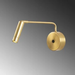 LED-seinävalaisin Linento Lighting Suvi, kulta