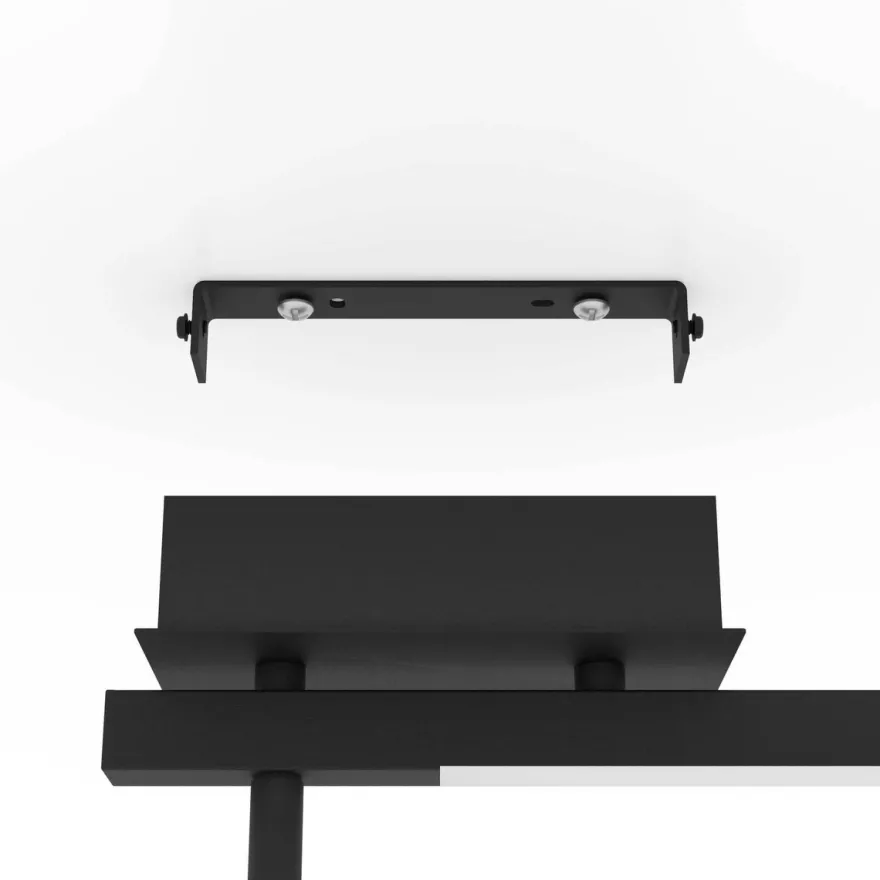 LED-Spottivalaisin Eglo Cardillio 2, 2.2W, 22,5x6,5x16,5cm, musta/valkoinen