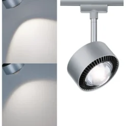 LED-spottivalaisin kiskoon Paulmann URail Aldan, 4000K, himmennettävä, eri värejä