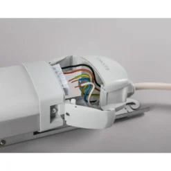 LED-teollisuusvalaisin Hide-a-lite Liteline 1500, IP65, vaaleanharmaa