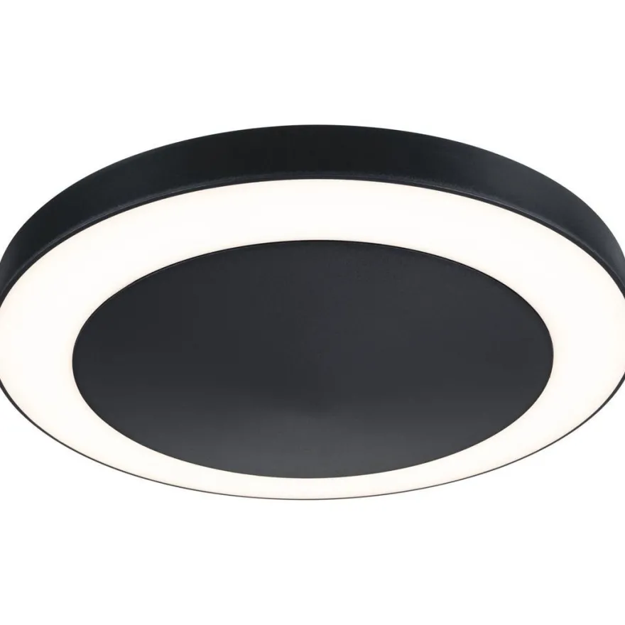 LED-ulkoseinävalaisin liike- ja hämärätunnistimella Paulmann Circula, Smart Home Zigbee 3.0, IP44, 32cm, antrasiitti