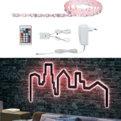 LED-valonauha Paulmann FlexLED 3D, RGB, 36VA, eri kokoja