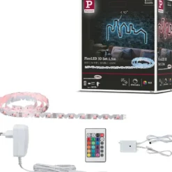 LED-valonauha Paulmann FlexLED 3D, RGB, 36VA, eri kokoja