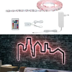 LED-valonauha Paulmann FlexLED 3D, RGB, 36VA, eri kokoja