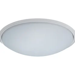 LED-yleisvalaisin Lumiance Giotto, ø335mm, uppoasennettava, 23W, 4000K, IP44, valkoinen