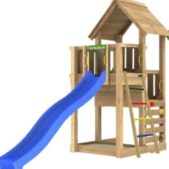 Leikkitornikokonaisuus Jungle Gym Cubby, ilman liukumäkeä