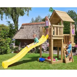 Leikkitornikokonaisuus Jungle Gym Cubby, ilman liukumäkeä
