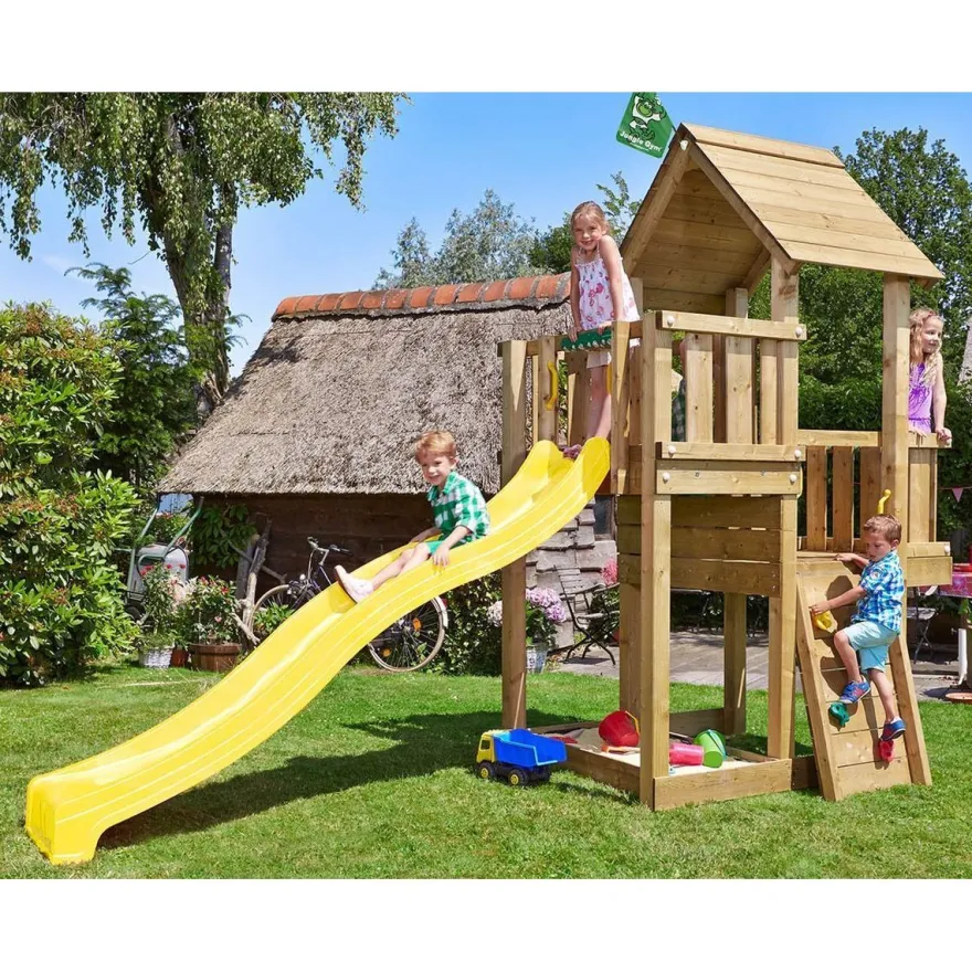 Leikkitornikokonaisuus Jungle Gym Cubby, ilman liukumäkeä
